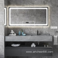 Hang wall bathroom vanity cabinet